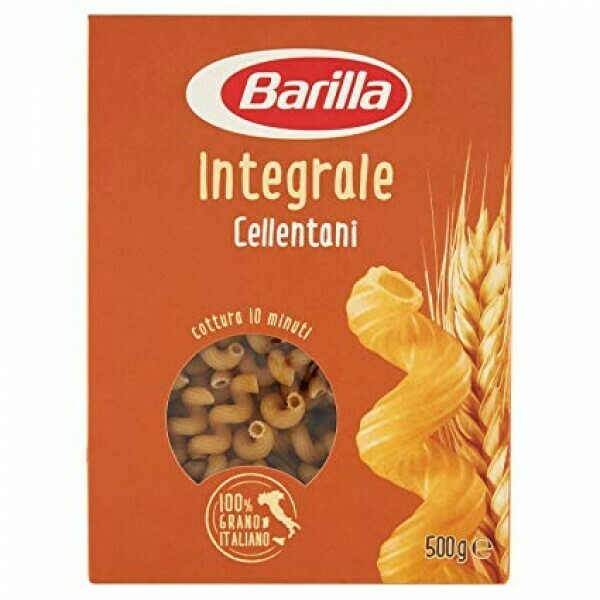 Pilno grūdo makaronai Barilla Cellentani Integrale (pailgi sraigteliai) 500 g