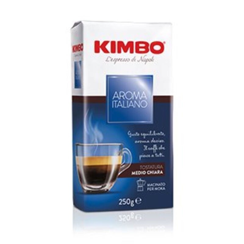 Malta pupelių kava KIMBO L&#39;espresso di Napoli - 250 gr