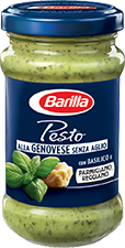 Pesto padažas Alla Genovese senz&#39;aglio (&#39;&#39;be česnako&#39;&#39;) - 170 gr