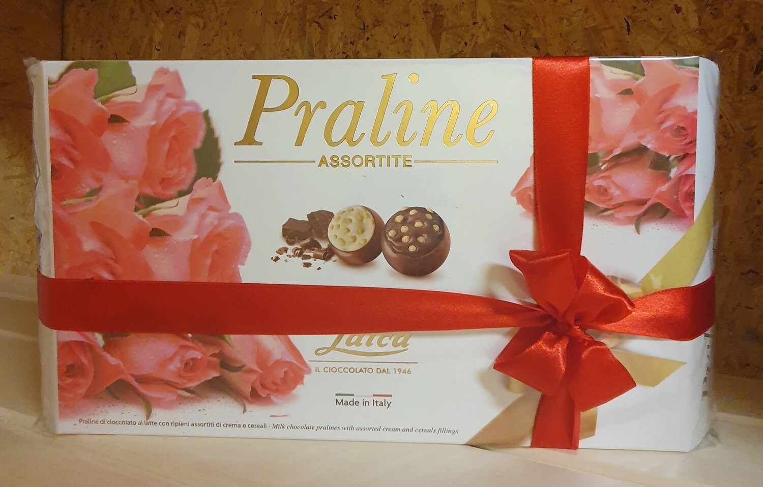 Saldainių dėžutė PRALINE ASSORTITE LAICA - 150 gr
