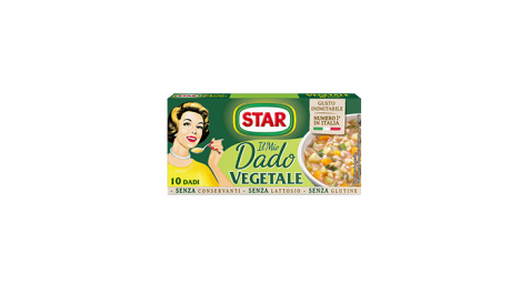 Itališki daržovių sultinio kubeliai VEGETALE - 100 gr (10 kubelių)
