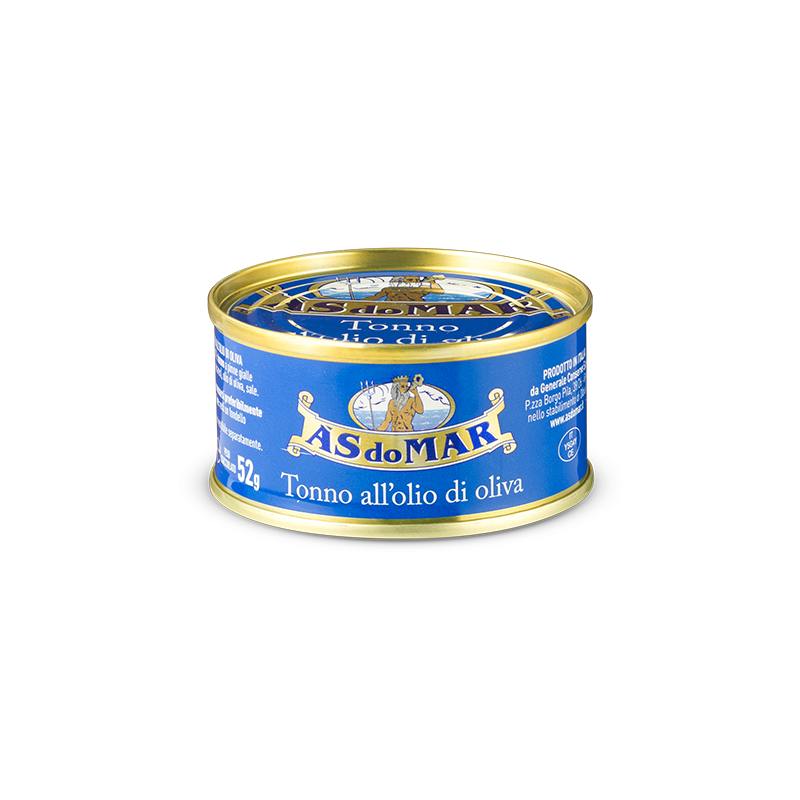 Tunas alyvuogių aliejuje - 80 gr, AS do MAR
