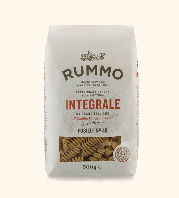 Itališki pilno grūdo makaronai fusilli integrale - Rummo, 500 gr