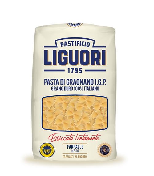 LIGUORI makaronai Farfalle (&quot;kaspinėliai&quot;) 500 g