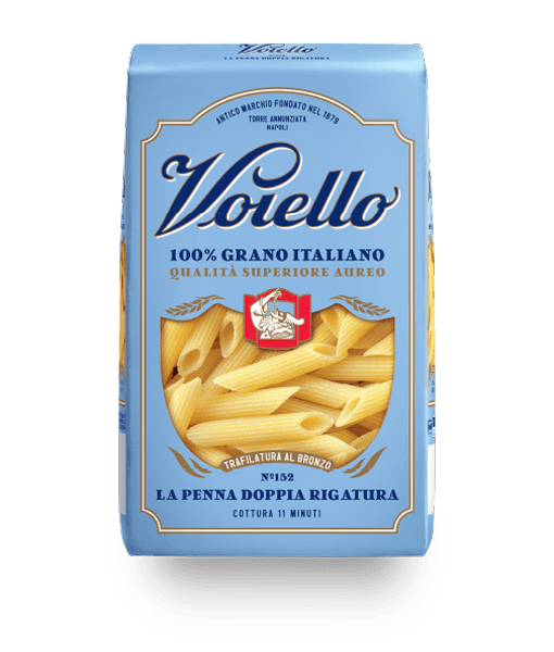 Voiello makaronai La penna doppia rigatura (&quot;pailgi vamzdeliai&quot;)  500 g