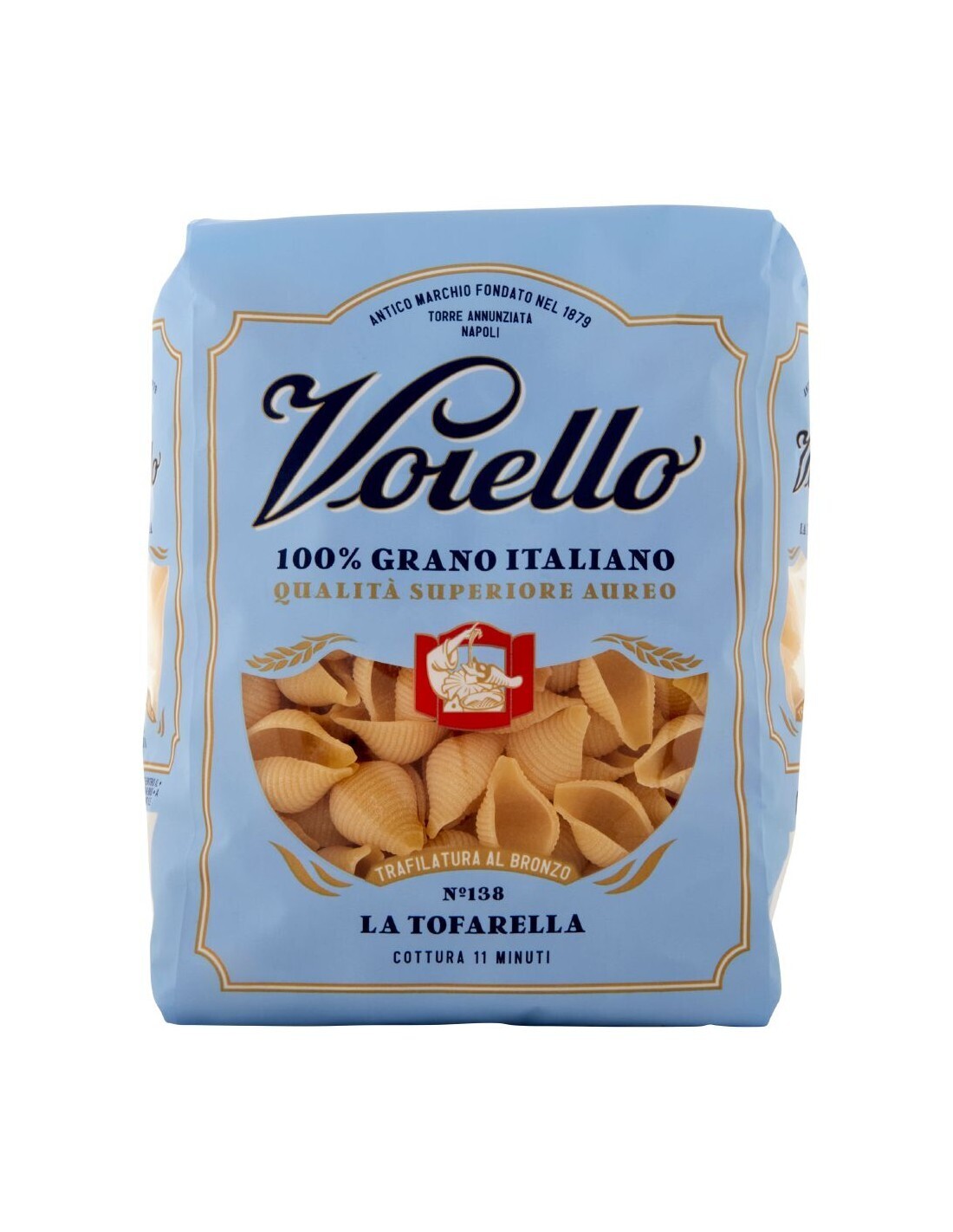 Voiello makaronai LA TOFARELLA (&#39;&#39;kriauklės&#39;&#39;)  500 g