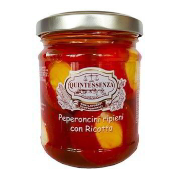 Itališki pipirai įdaryti rikotos sūriu - 180 gr, Quintessenza