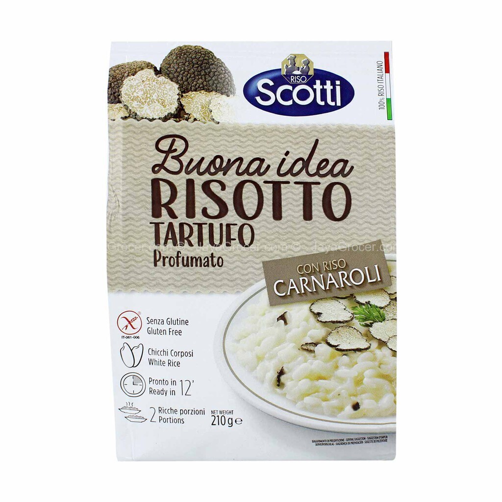 Risotto (&quot;daugiaryžis&quot;) su trumais - SCOTTI, 210 g