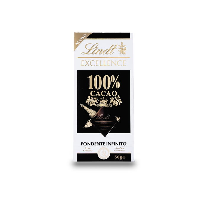 Juodasis šokoladas LINDT EXCELLENCE (100%) - 50 gr