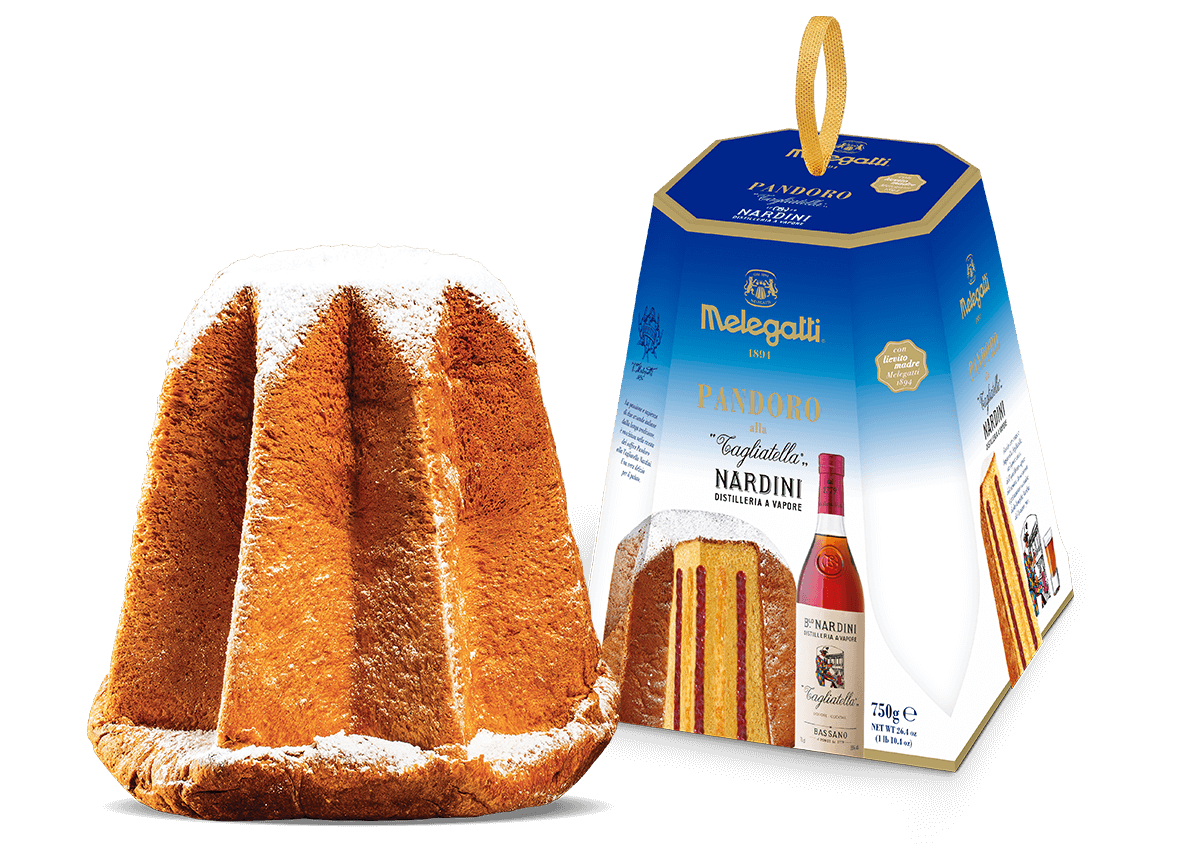 Kalėdinis pyragas &quot;PANDORO alla
Tagliatella Nardini&quot; - 750 gr., Melegatti
