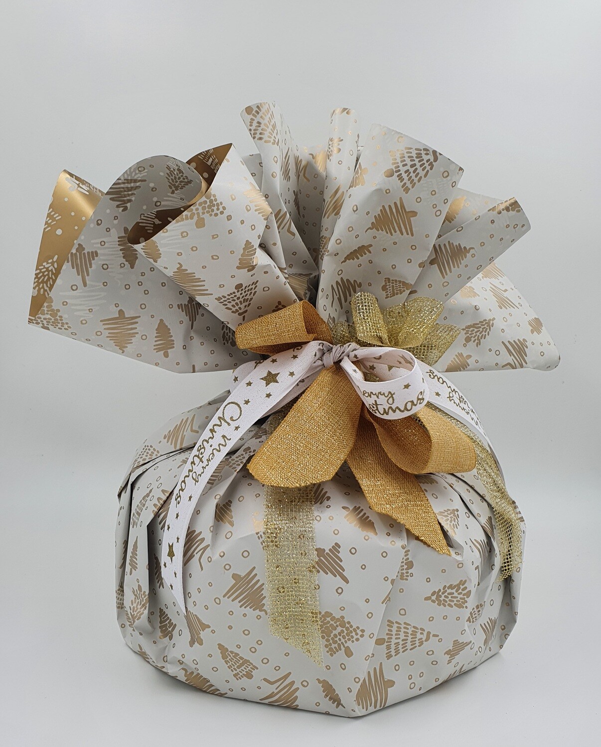 Pyragas &quot;IL PANETTONE
PEARS &amp; CHOCOLATE&quot; įrištas rankomis - 1 kg, Borsari