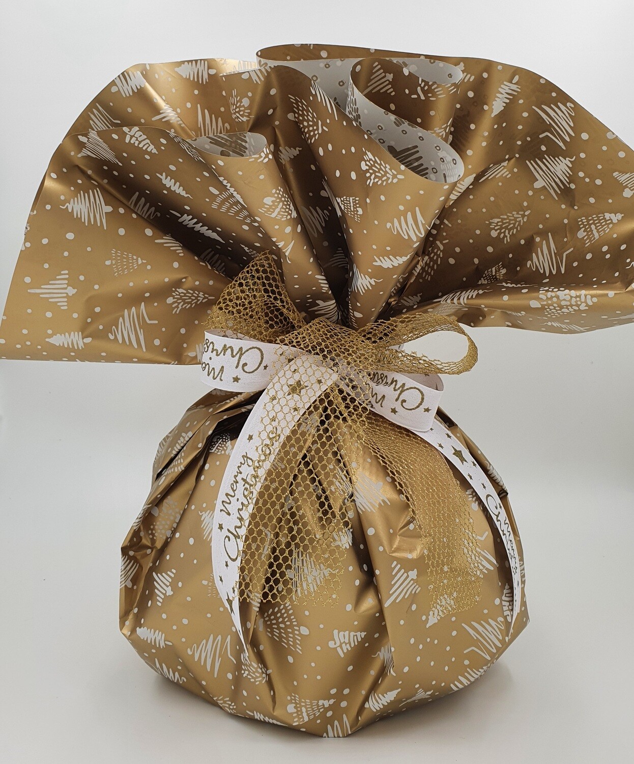 Tradicinis itališkas pyragas PANETTONE su cukatais šventinėje pakuotėje - 680 gr., Melegatti