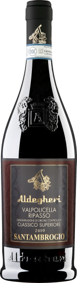 Sausas raudonas vynas VALPOLICELLA CLASSICO RIPASSO DOC SANTAMBROGIO, 14,5&#39;  2019 m.