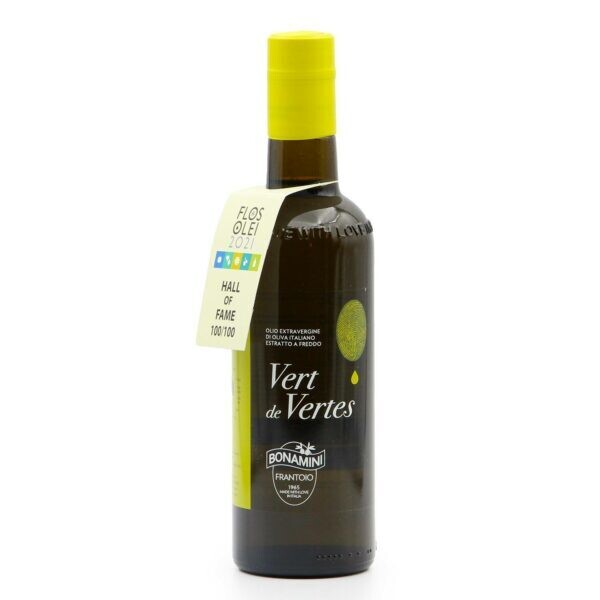 Ypač tyras alyvuogių aliejus Vert de Vertes - Bonamini, 0,5 l