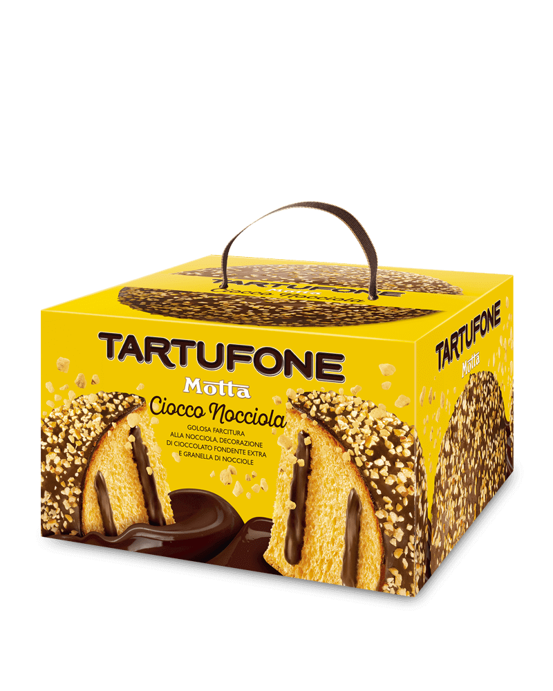 Kalėdinis pyragas &quot;TARTUFONE CIOCCO NOCCIOLA&quot; - 650 gr., MOTTA