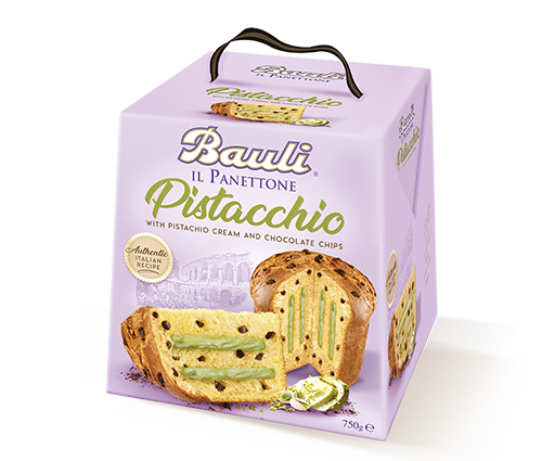 Šventinis pyragas &quot;Panettone PISTACCHIO&quot; - 750 g, BAULI