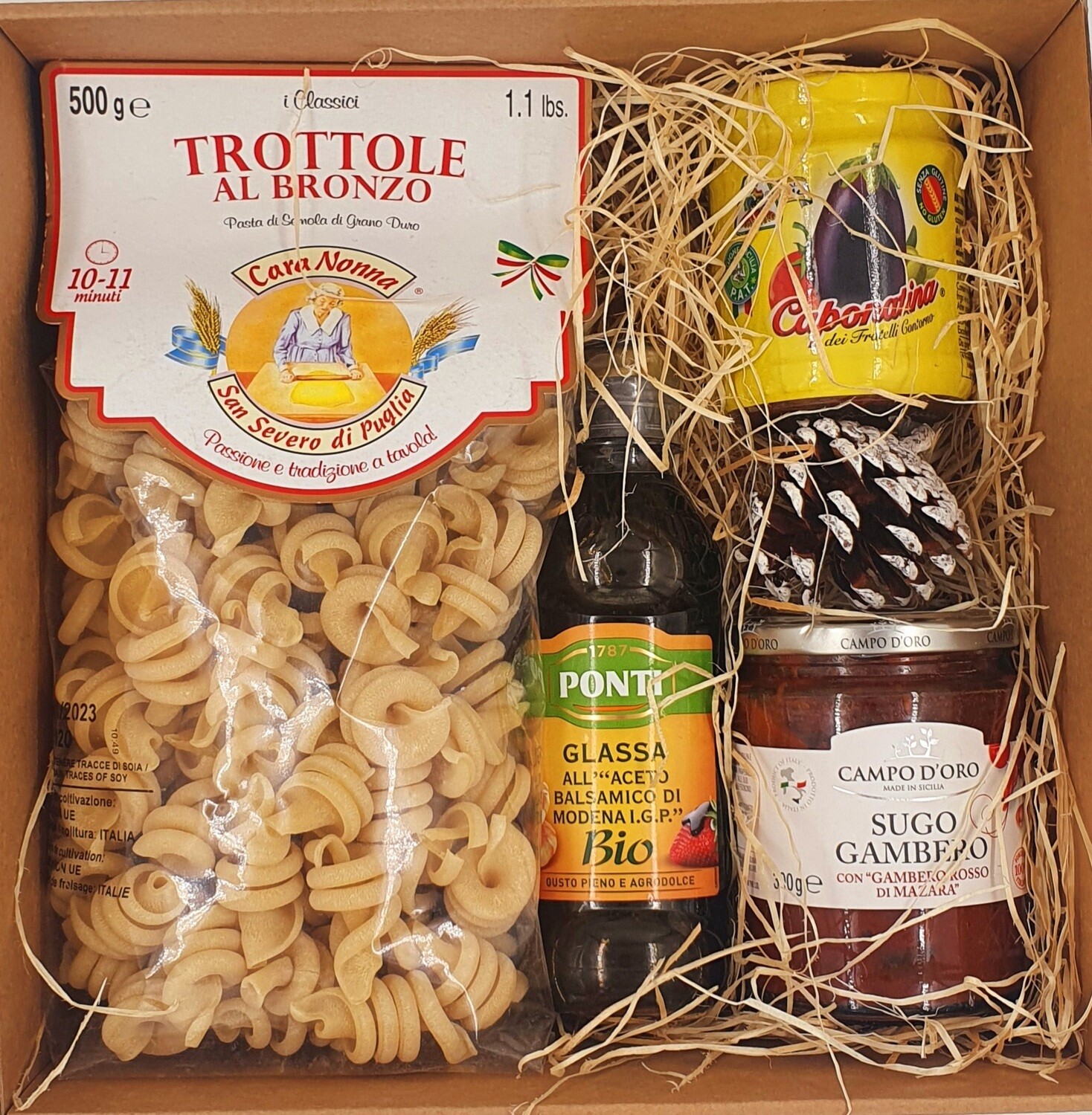 Šventinis rinkinys  dėžutėje &#39;&#39; LA PASTA&#39;&#39;