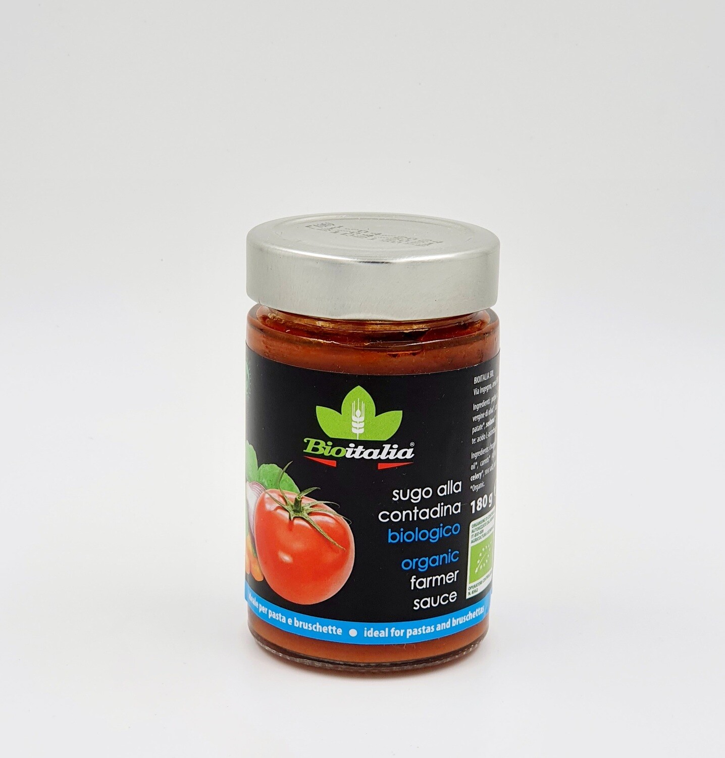&#39;&#39;Naminis&#39;&#39; padažas su daržovėmis - 180 gr., Bioitalia