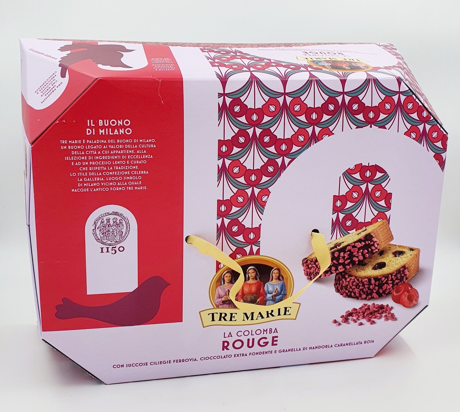 Velykinis itališkas pyragas &quot;LA COLOMBA ROUGE&quot; - 800 gr., Tre Marie