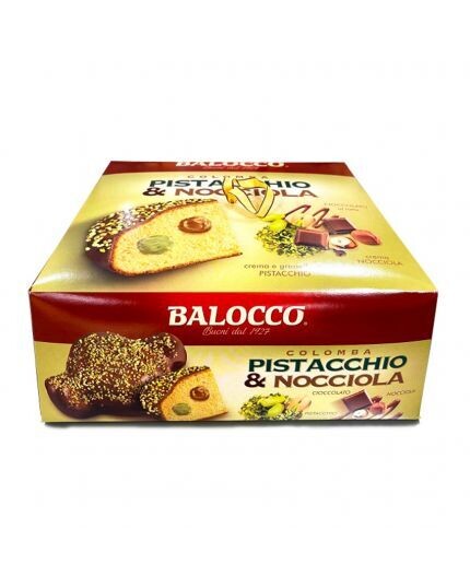 Velykinis pyragas &quot;COLOMBA PISTACCHIO &amp; NOCCIOLA&quot; - 750 gr.,  Balocco