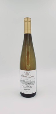 Baltas pusiau sausas vynas D&#39;Alsace MUSCAT 2022