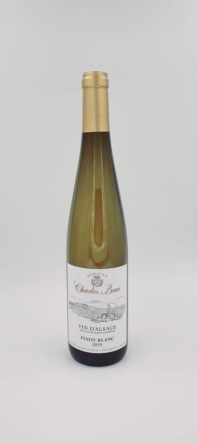 Baltas sausas vynas D&#39;Alsace PINOT BLANC