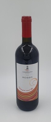 Raudonas saldus vynas ROSSO, 11&#39; - Castelnuovo