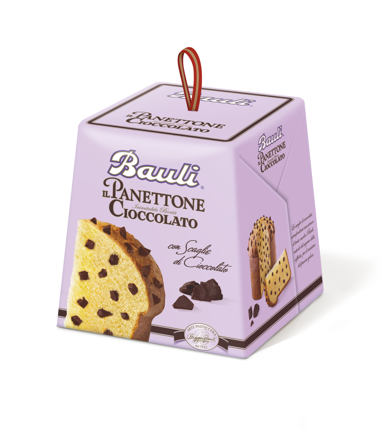 Itališkas pyragėlis &quot;Panettone al cioccolato&quot; 90 g, BAULI