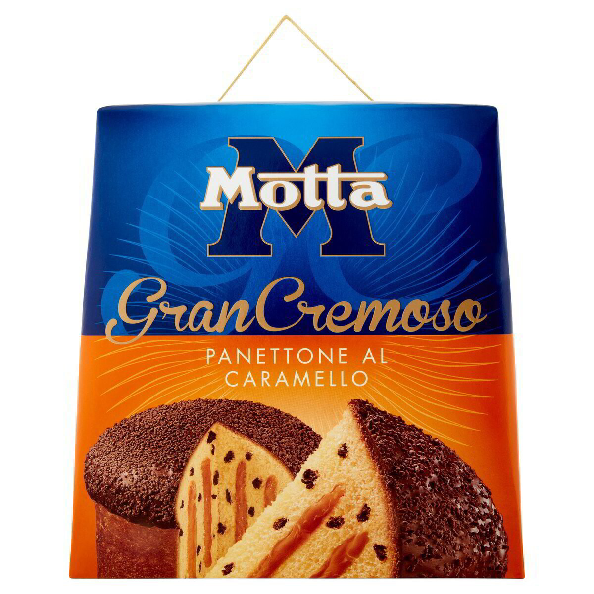 Šventinis pyragas &quot;PANETTONE AL CARAMELLO&quot; - 800 gr., Motta
