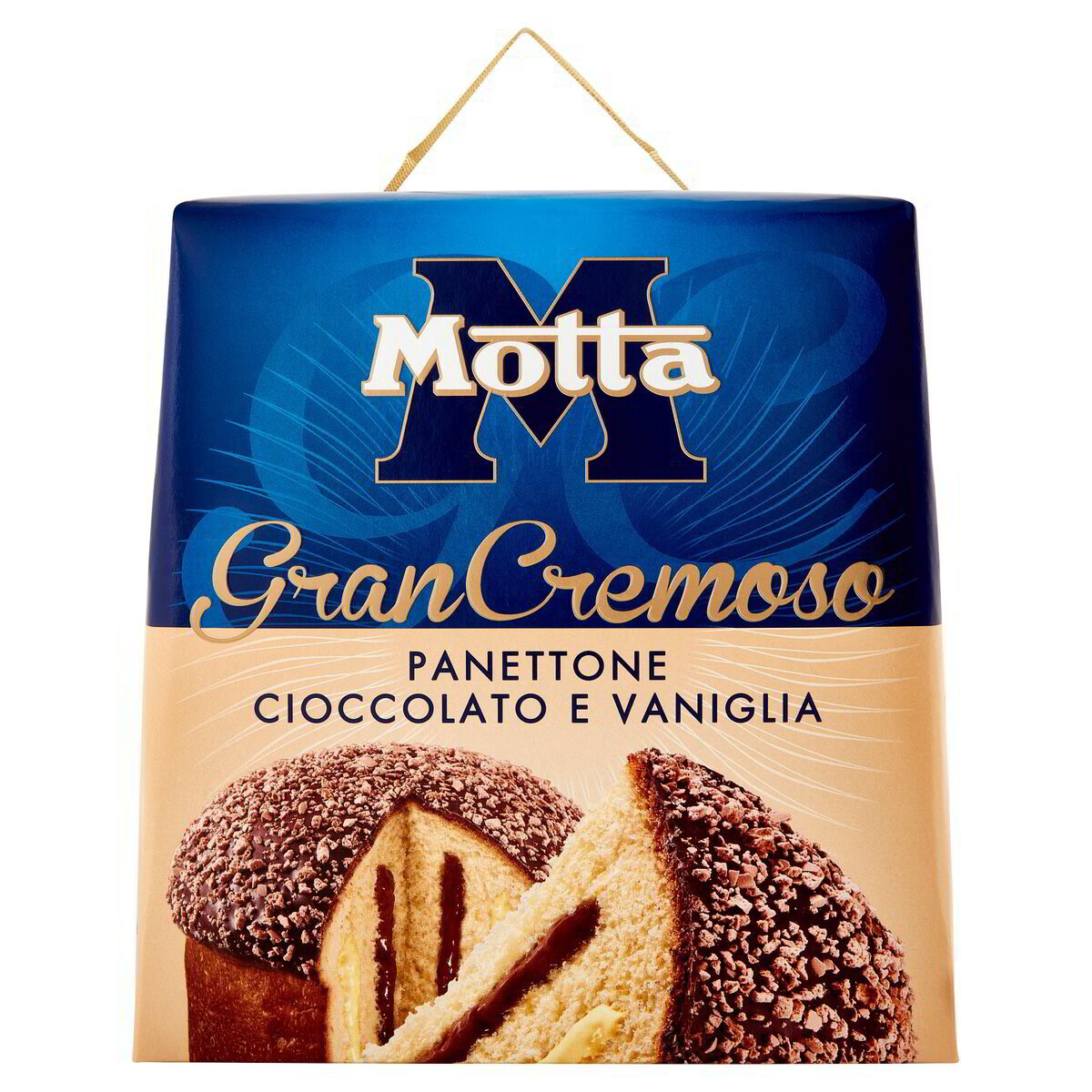 Šventinis pyragas &quot;PANETTONE CIOCCOLATO E VANIGLIA&quot; - 800 gr., Motta