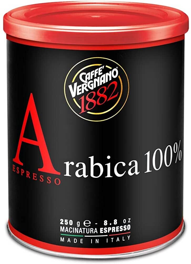 Malta kava Caffe Vergnano Espresso 100% arabica (skard.) 250g.