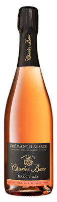 Rožinis putojantis vynas Crémant d&#39;Alsace Brut Rose, 12`