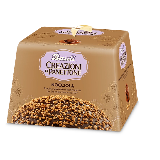 Itališkas pyragas &quot;PANETTONE AL NOCCIOLA - 750 gr., Bauli