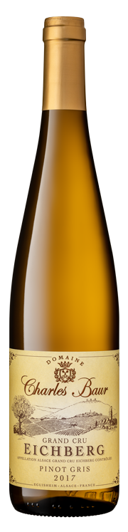 Baltas pusiau saldus vynas D&#39;Alsace PINOT GRIS GRAND CRU EICHBERG (ekologiškas)