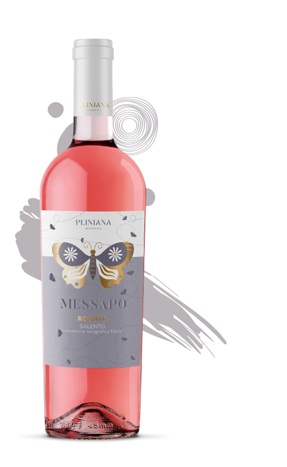 Rožinis rūšinis vynas  MESSAPO SALENTO ROSATO IGP