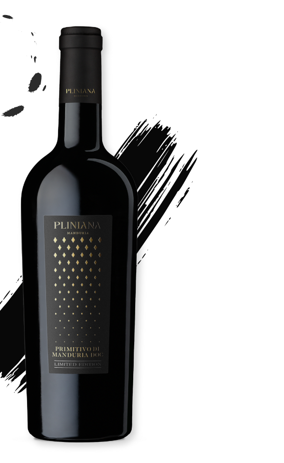 Raudonas rūšinis vynas  PLINIANA PRIMITIVO DI MANDURIA DOC LIMITED EDITION