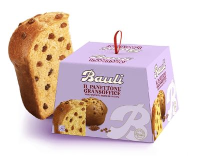 Klasikinis itališkas pyragas be cukatų &quot;PANETTONE GRAN SOFFICE&quot; - 900 gr., Bauli