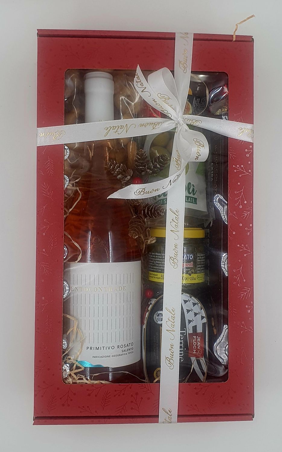 Dovanų rinkinys dėžutėje &#39;&#39;Primitivo rosato&#39;&#39;