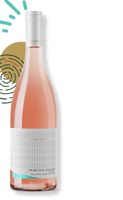 Rožinis rūšinis vynas PRIMITIVO ROSATO SALENTO IGT