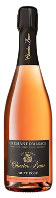 Rožinis putojantis vynas Crémant d'Alsace Brut Rose, 12`