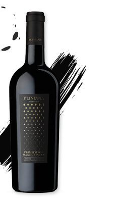 Raudonas rūšinis vynas  PLINIANA PRIMITIVO DI MANDURIA DOC LIMITED EDITION