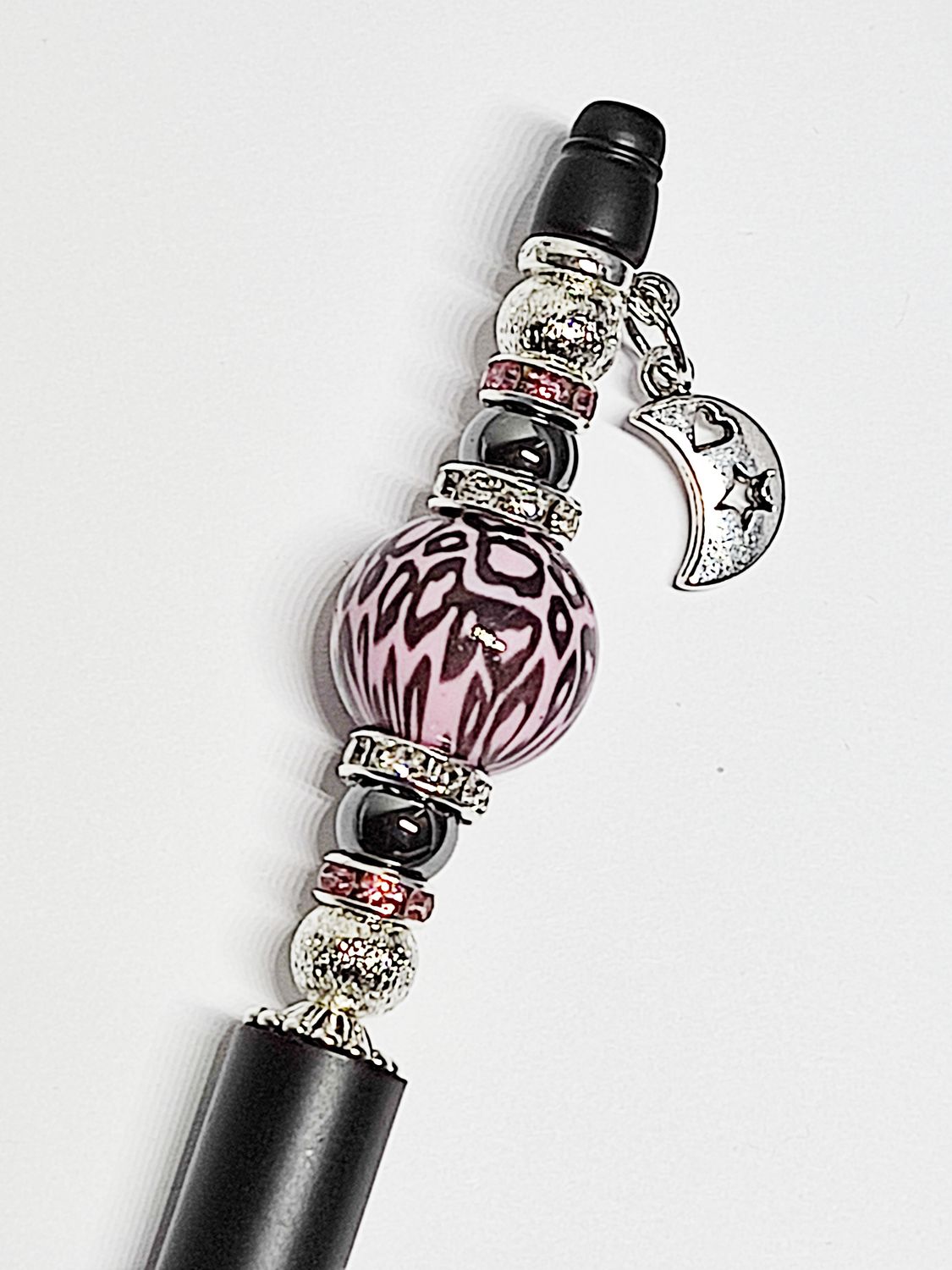 Kralenpen DIY pakketje Zwart rose