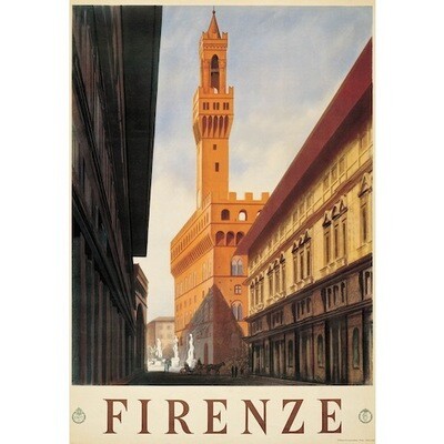 Poster FIRENZE PALAZZO VECCHIO