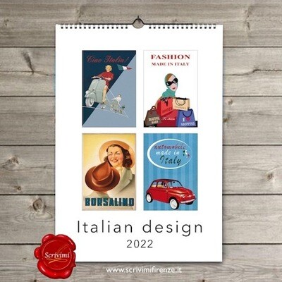 Calendario ITALIAN DESIGN Calendario ITALIAN DESIGN