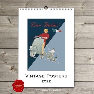 Calendario VINTAGE POSTERS Calendario VINTAGE POSTERS