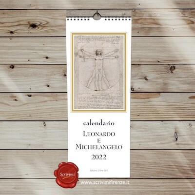 Calendar LEONARDO AND MICHELANGELO Calendar LEONARDO AND MICHELANGELO