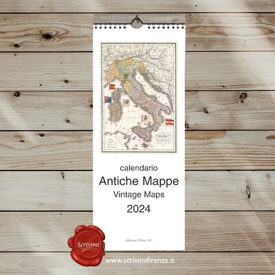 Calendario da parete ANTICHE MAPPE Calendario da parete ANTICHE MAPPE