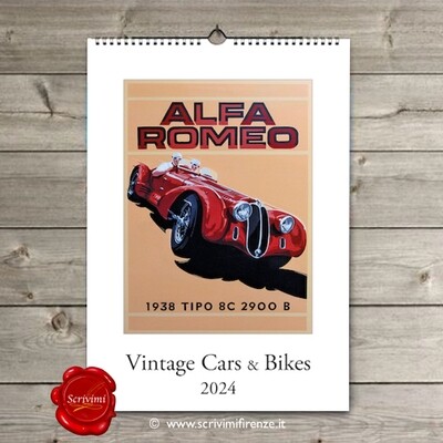 Calendario VINTAGE CARS & BIKES Calendario VINTAGE CARS & BIKES