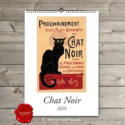 Calendario gatti 'CHAT NOIR' Calendario gatti 'CHAT NOIR'