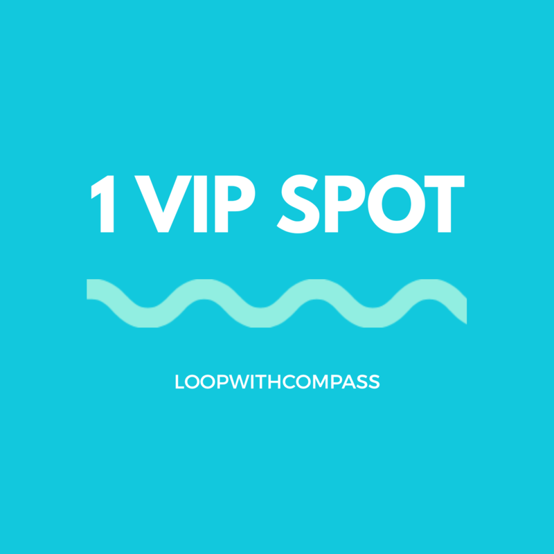 Last minute VIP Spot for next event